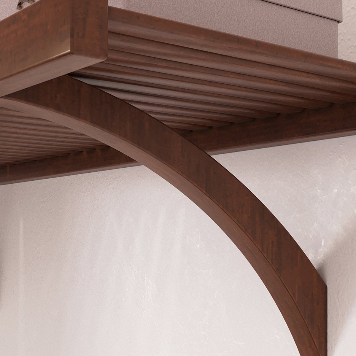 Solid Wood Closet Organizer with 3 Drawers Shaker - John Louis Home - Closet Organizers