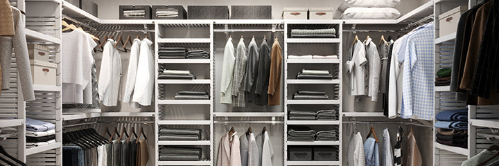 Walk-In Closet Organizers: Solid Wood Custom & Modular Systems